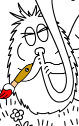 coloriage barbapapa en ligne gratuit