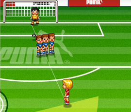 Penalty Fever 3D gratuit en plein écran - jeu en ligne et flash