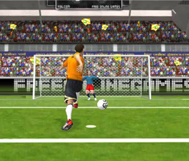 Penalty Fever 3D gratuit en plein écran - jeu en ligne et flash