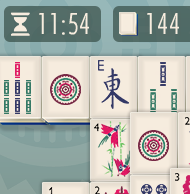 Mahjong Temps gratuit en plein écran - jeu en ligne et flash
