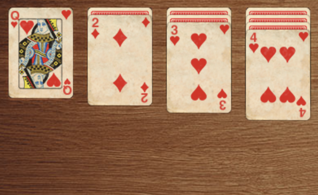 Solitaire r tro gratuit en plein cran jeu en ligne et flash